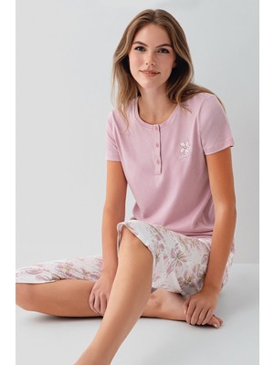 Arnetta 3623 Kadın Kapri Pijama Takım