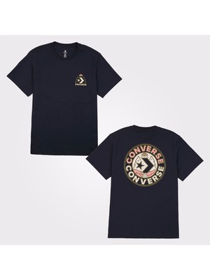 Converse Baskılı Erkek Siyah T-Shirt