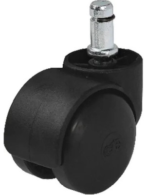 TeknoKapsül 413 - Büro Tipi Kalın Pimli Tekerlek 4 Adet