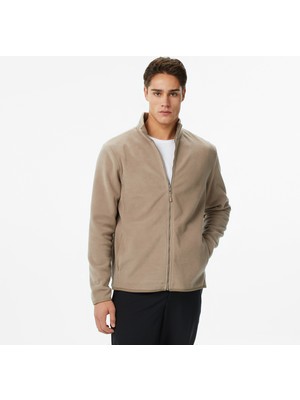 Nautica Erkek Bej Regular Fit Polar