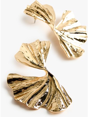 Koton Büyük Boy Yaprak Küpe