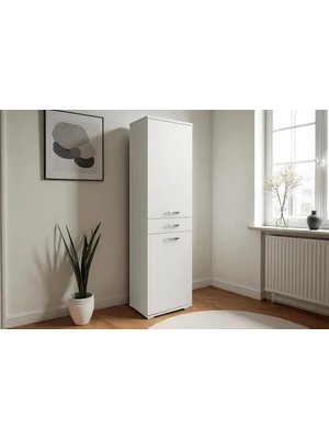 Vivense Ayris Çok Amaçlı Kilar Dolabı, Beyaz
