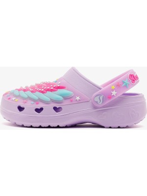 Skechers Sweetheart Büyük Kız Çocuk Mor Işıklı Sandalet 308367L Lvmt