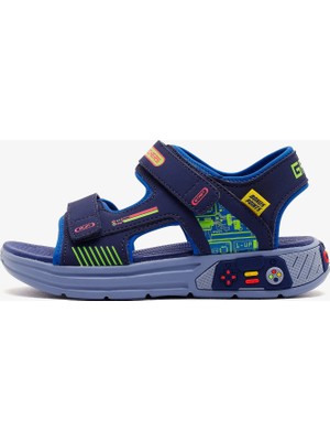 Skechers Power Splash Büyük Erkek Çocuk Lacivert Sandalet 402271L Nvmt