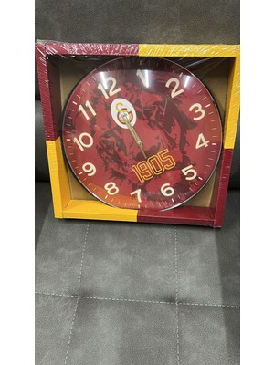 Galatasaray Lisanslı Taraftar Duvar Saati, Şık ve Fonksiyonel Tasarım