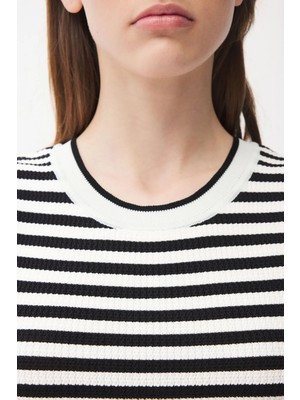 Adl Kolsuz Triko Bluz C.siyah 11545157001