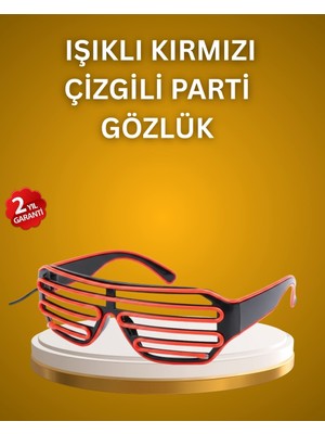 Gültekin Kutlama ve Etkinliklere Özel LED Işıklı Gözlük