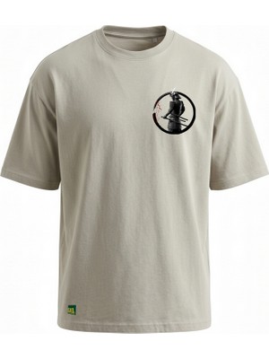 Dad & Children Bushi Unisex Oversize T-Shirt