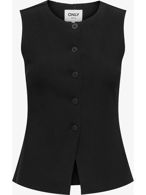 Only Onlclever Lıfe S/l Waıstcoat Tlr Kadın Siyah Yelek - 15357246