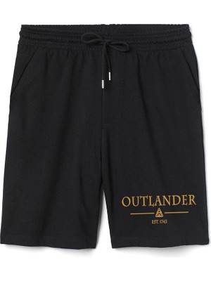 Outlander Est 1743 Erkek Siyah Şort