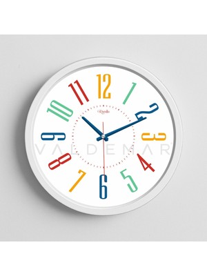 Modern 40CM Sessiz Mekanizmalı Dekoratif Duvar Saati, Salon ve Genç Odası Için