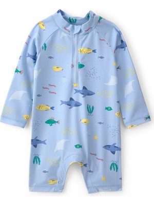 Carter's Erkek Bebek Güneş Koruyucu Mayo Tulum 1U654210