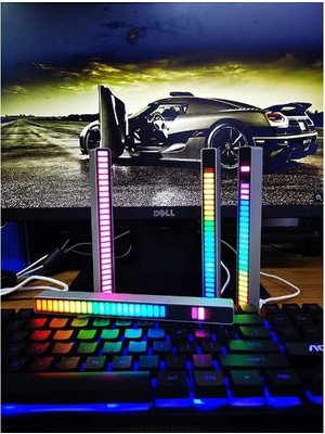 Gültekin Rgb Sese Duyarlı Taşınabilir Ekolayzer LED Çubuk