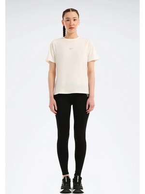 Reebok New Id Class Reg Tee Ekru Kadın Kısa Kol T-Shirt