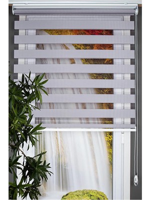 Koçtaş Basic Zebra Stor Perde Gri