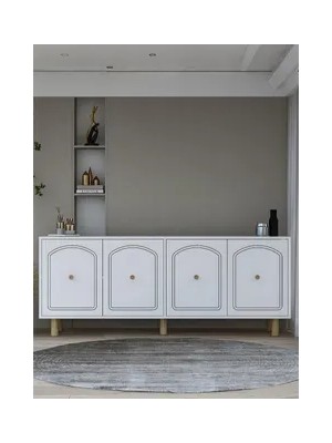 Vivense Hazaldd Bohem Konsol, Beyaz