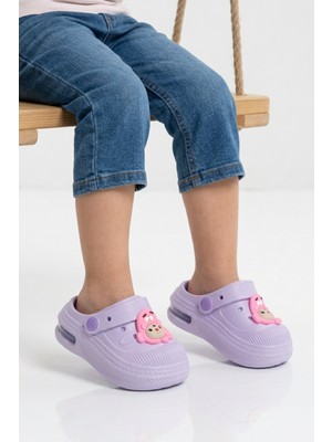 Walkway Lila Eva Hafif Esnek Kız Çocuk Sabo Terlik 2316 B-P