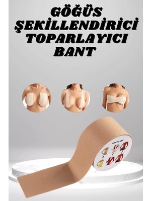 MidasTech Toparlayıcı ve Şekillendirici Göğüs Bandı Tere ve Suya Dayanıklı Hassas Ciltlere Uygun Mida