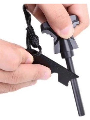 Acil Durum Magnezyum Çakmaktaşı Hayatta Kalma Kiti Midastech