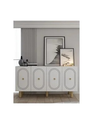 Vivense Polendd Bohem Konsol, Beyaz