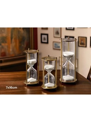 Dekoratif Cam Kum Saati 7X16 cm Midastech