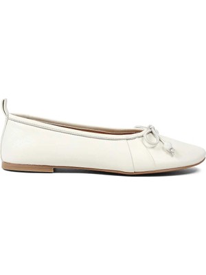 Celal Gültekin Kadın Bej Deri Babet