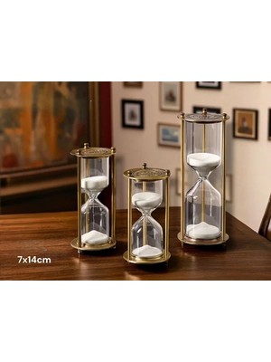 Dekoratif Cam Kum Saati 7X14 cm Midastech