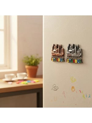Sarkaçlı Istanbul Temalı Magnet Midastech