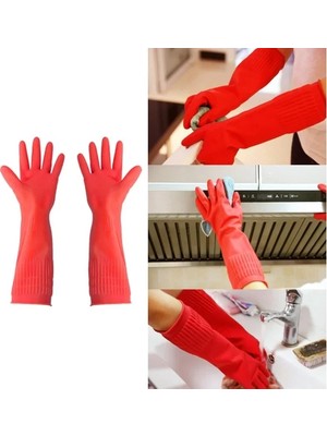 Uzun Konç Bulaşık Eldiveni M Beden Midastech