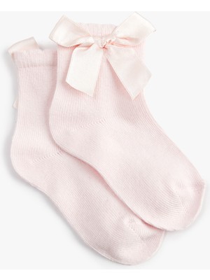 Koton Fiyonk Detaylı 2'li Soket Çorap