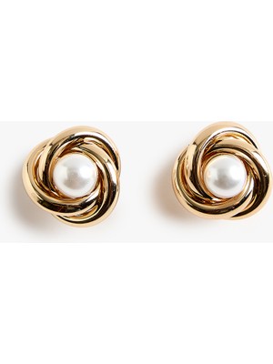 Koton Inci Detaylı Vintage Küpe