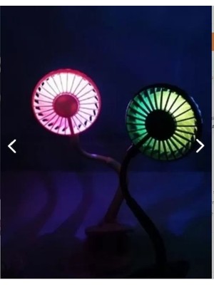Ayarlanabilir Kıskaçlı Masa Üstü Mini Vantilatör Midastech