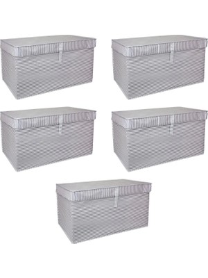 Gültekin Çok Amaçlı Düzenleyici Kutu Organizer Cırt Cırtlı Hurç Mega Plus Boy 40CM x 30CM x 70CM (5