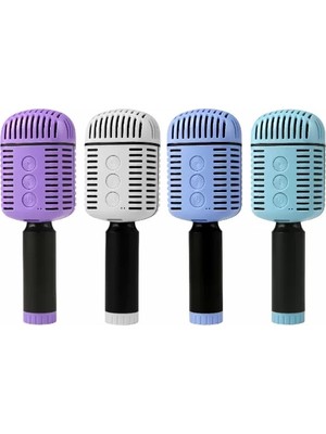 Kablosuz Hoparlörlü Karaoke Mikrofonu Midastech