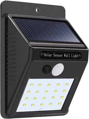 Gültekin Solar Dekoratif Lambası Sensörlü LED Işık Bahçe Aydınlatma