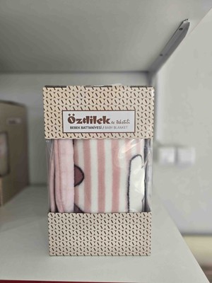 Özdilek Bebek Battaniyesi Pembe