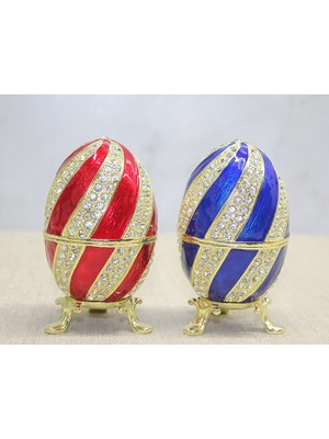 Gültekin Swarovski Taşlı Yumurta - Model 8