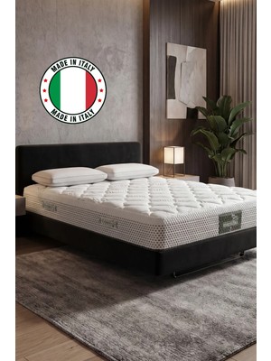 Massaggio Deluxe Ultra Ortopedik Memory Foam Yatak | Isı ve Ağırlık Dengeleyici | Antı  Yapısı ile Lüks ve Sağlığın Buluştuğu Nokta | Made In Italy