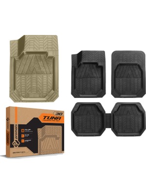 PINUKS Tuna Eco Havuzlu Paspas Bej Takım