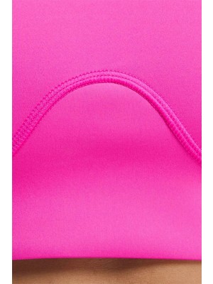 Reebok Lux Contour Crop Pembe Kadın Atlet