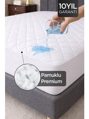 Dream Time Kapitone Fitted Su Sıvı Geçirmez Full Kenar Yatak Koruyucu Alez | Tek Çift Battal Bebek Çocuk