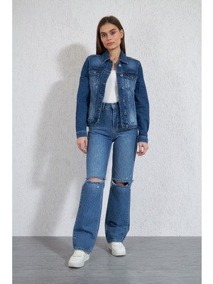 Tiffany & Tomato Dnm Duz Casual Mont