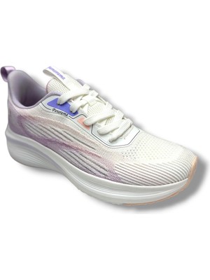 Panorama 27508-26 Anorak Anatomik Kadın Sneaker Beyaz MOR36-41