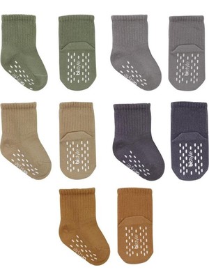 Freedom Storee 5'li Penye Kaymaz Düz Soket Çorap 10121 Yeşil