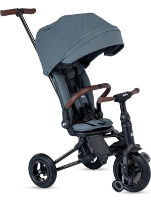 Kraft Nova Deluxe 5 In 1 Katlanır Bisiklet Gri 10 Ay - 3 Yaş İçin Güvenli ve Konforlu Kullanım