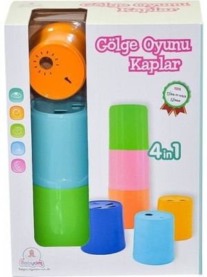 Markaon URT026-002 4ın1 Gölge Oyunu Kaplar