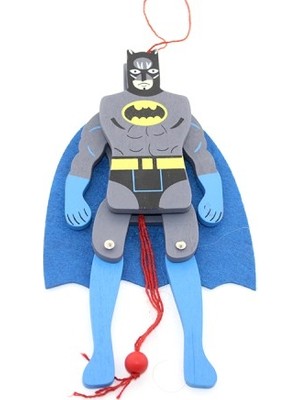Ett Ahşap Sallanan Batman Figürü