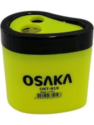 Osaka Sarı Çift Hazneli Damla Şekilli Kalemtraş