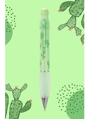 Serve Deep Versatil Kalem 0.7 mm Doğa Temalı - Elma Yeşili (KAKTÜS)