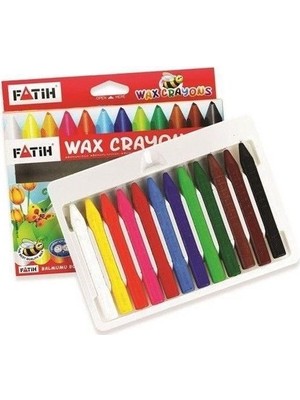 Fatih 12 Renk Jumbo Wax Crayon Pastel Boya